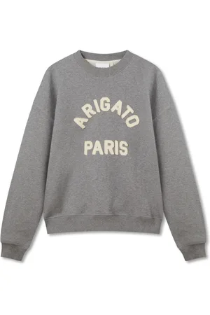 Axel Arigato Heren, Sweatshirts & Hoodies, Grijs, Maat: M Katoen
