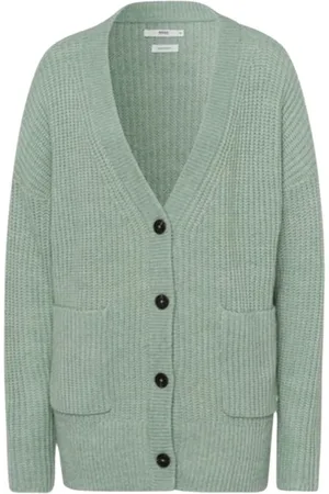 Brax Dames, Truien, Groen, Maat: L