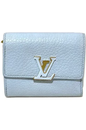 LOUIS VUITTON Dames, Pre-owned, Blauw, Maat: ONE Size Leer