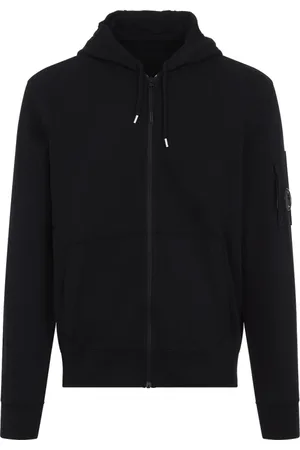 C.P. Company Heren, Sweatshirts & Hoodies, Zwart, Maat: L Katoen
