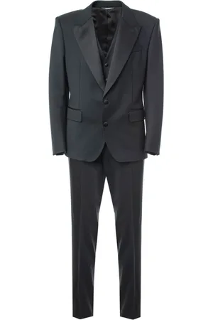 Dolce & Gabbana Heren, Pakken, Zwart, Maat: L