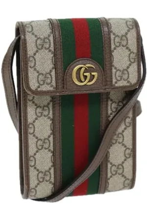 Gucci Dames, Pre-owned, Veelkleurig, Maat: ONE Size Leer