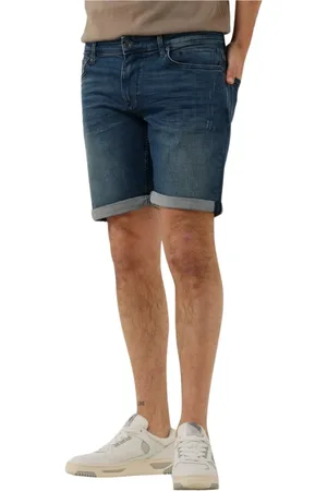 Pure Path Heren, Korte broeken, Blauw, Maat: W29 Denim