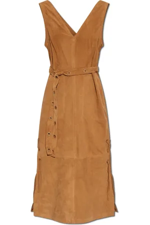 Munthe Dames, Jurken, Bruin, Maat: XS Suède