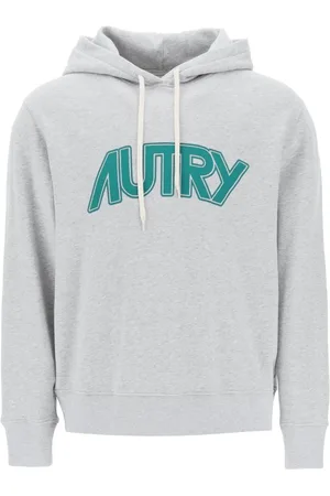 Autry Heren, Sweatshirts & Hoodies, Grijs, Maat: S Katoen