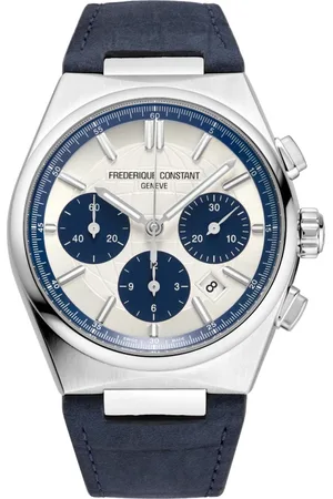 Frederique Constant Unisex, Accessoires, Blauw, Maat: ONE Size