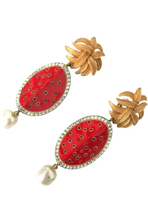 Dolce & Gabbana Dames, Accessoires, Geel, Maat: ONE Size Leer