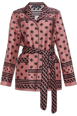 Dolce & Gabbana Dames, Blouses & Shirts, Roze, Maat: L Zijde