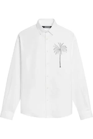Jacquemus Heren, Overhemden, Wit, Maat: L