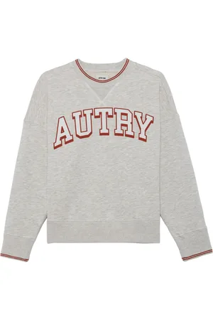 Autry Heren, Sweatshirts & Hoodies, Grijs, Maat: S Katoen