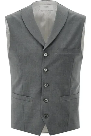Carl Gross Heren, Pakken, Groen, Maat: XL Wol