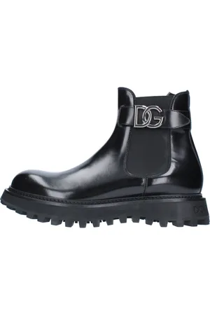 Dolce & Gabbana Heren, Schoenen, Zwart, Maat: 44 EU Leer