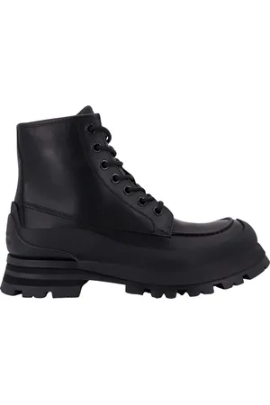 Alexander McQueen Heren, Schoenen, Zwart, Maat: 41 EU Leer