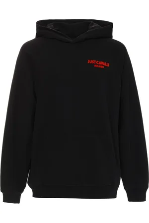 Roberto Cavalli Heren, Sweatshirts & Hoodies, Zwart, Maat: 2XL