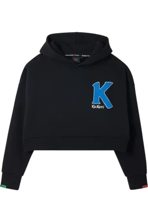 Kickers Dames, Sweatshirts & Hoodies, Zwart, Maat: M Katoen