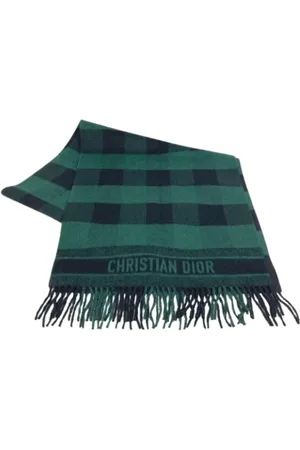 Dior Dames, Pre-owned, Groen, Maat: ONE Size Wol