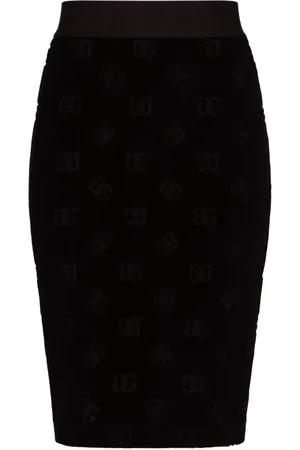 Dolce & Gabbana Dames, Rokken, Zwart, Maat: XS
