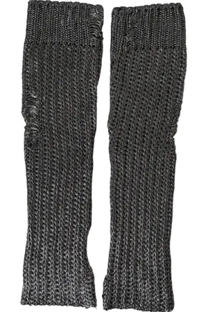 Dolce & Gabbana Dames, Accessoires, Grijs, Maat: 7 1/2 IN Viscose