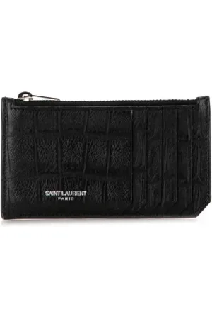 Saint Laurent Dames, Pre-owned, Zwart, Maat: ONE Size Leer