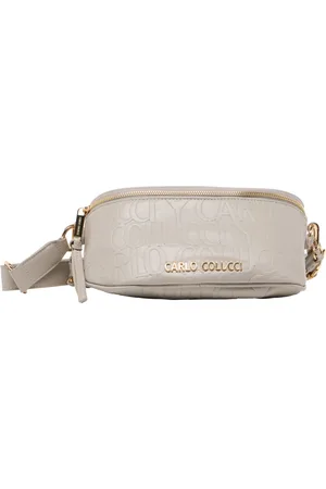 Carlo Colucci Dames, Tassen, Grijs, Maat: ONE Size