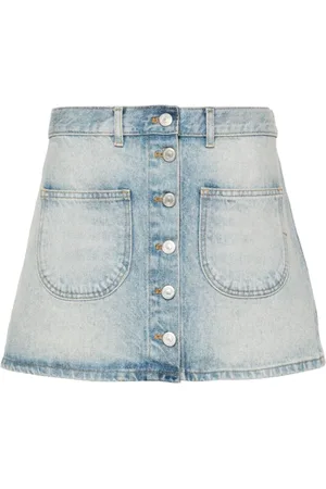 Courrèges Dames, Rokken, Blauw, Maat: M Denim