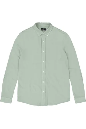 Butcher of Blue Heren, Overhemden, Groen, Maat: 2XL