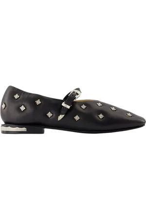 TOGA PULLA Dames, Schoenen, Zwart, Maat: 41 EU Leer