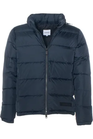Aspesi Heren, Jassen, Blauw, Maat: XL Polyamide