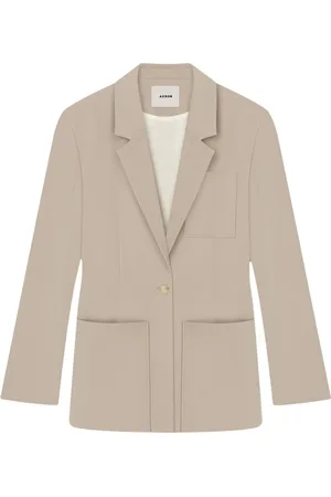 AERON Dames, Jassen, Grijs, Maat: S Viscose