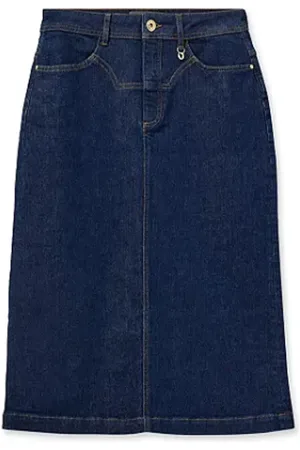 Mos Mosh Dames, Rokken, Blauw, Maat: W28 Denim