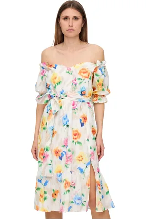 Moschino Dames, Jurken, Veelkleurig, Maat: S Katoen