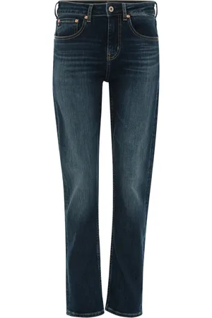 Adriano Goldschmied Dames, Jeans, Blauw, Maat: W32 Katoen