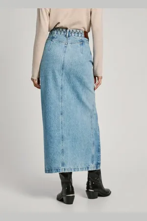 Pepe Jeans Dames, Rokken, Blauw, Maat: XS Denim