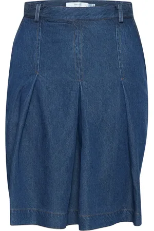 INWEAR Dames, Rokken, Blauw, Maat: XL Denim