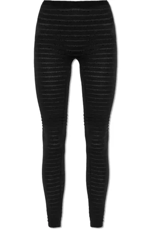 Alaïa Dames, Broeken, Zwart, Maat: M