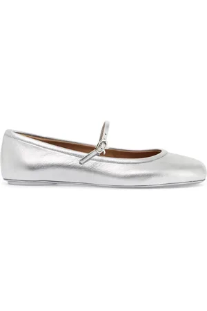 Gianvito Rossi Dames, Schoenen, Grijs, Maat: 40 EU