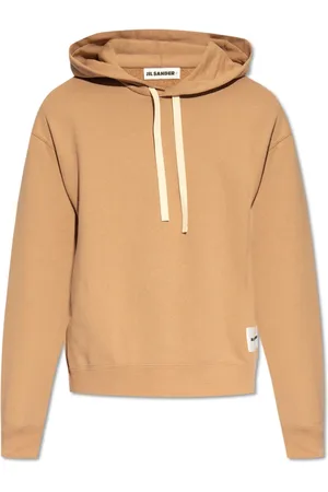 Jil Sander Heren, Sweatshirts & Hoodies, Bruin, Maat: M Katoen