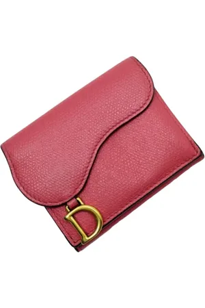 Dior Dames, Pre-owned, Roze, Maat: ONE Size Leer