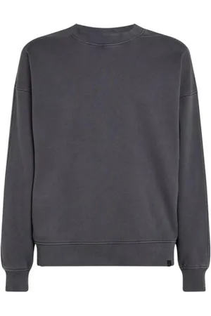 Calvin Klein Heren, Sweatshirts & Hoodies, Grijs, Maat: M Katoen