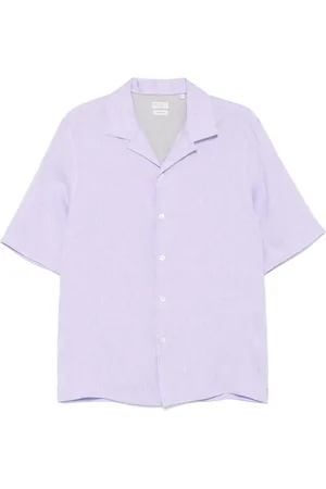 Brunello Cucinelli Heren, Overhemden, Paars, Maat: XL
