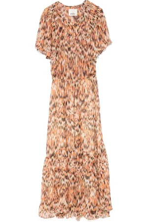 Isabel Marant Dames, Jurken, Oranje, Maat: M Zijde