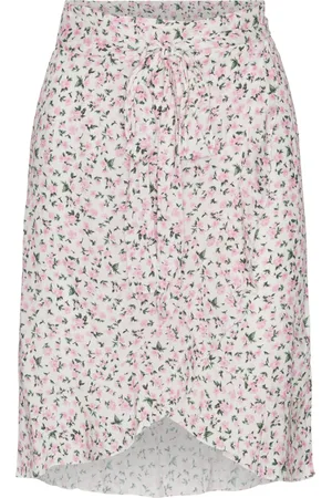 American Dreams Dames, Rokken, Grijs, Maat: M Voile
