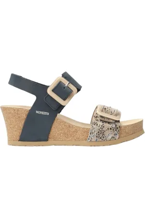 Mephisto Dames, Schoenen, Blauw, Maat: 36 EU Leer