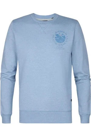 Petrol Industries Heren, Sweatshirts & Hoodies, Blauw, Maat: XL