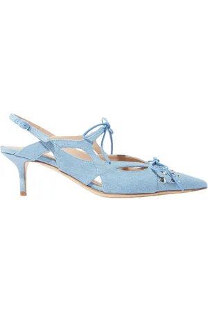 Scarosso Dames, Schoenen, Blauw, Maat: 35 EU Denim