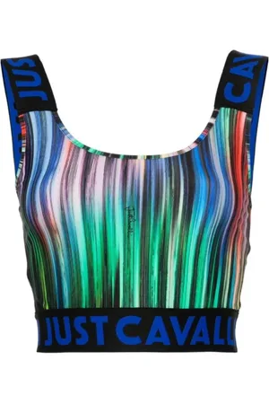 Roberto Cavalli Dames, Tops, Veelkleurig, Maat: 2XS