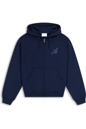 Axel Arigato Heren, Sweatshirts & Hoodies, Blauw, Maat: XL Katoen