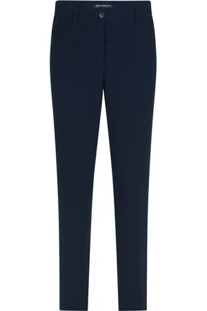 Betty Barclay Dames, Broeken, Blauw, Maat: XS