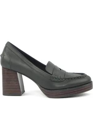 Bibi Lou Dames, Schoenen, Groen, Maat: 38 EU Leer