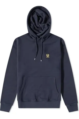 Belstaff Heren, Sweatshirts & Hoodies, Blauw, Maat: S Katoen